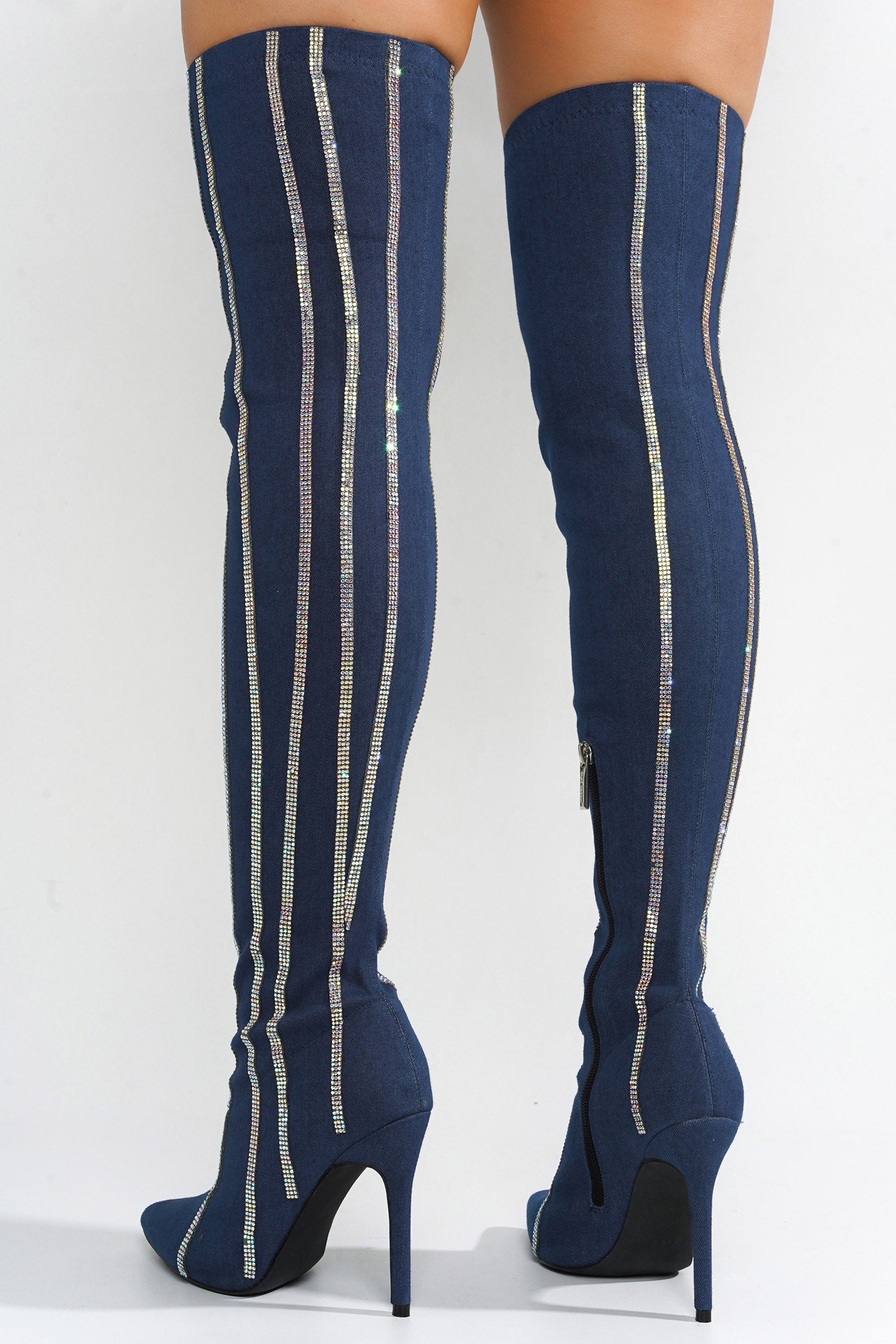 Wholesale Cape Robbin - HIDENIM LADIES BOOTS - BOOTS