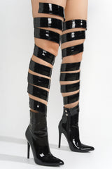 LAPEL LADIES BOOTS