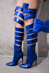 LAPEL LADIES BOOTS