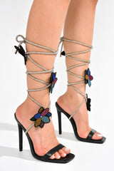 FLOWERY LADIES HEELS