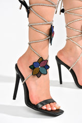 FLOWERY LADIES HEELS