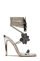 FLOWERY LADIES HEELS