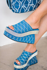 ODONA LADIES WEDGES