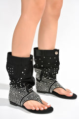PLEXI LADIES SANDALS