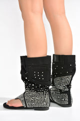 PLEXI LADIES SANDALS
