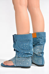 PLEXI LADIES SANDALS